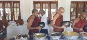Sanghika Dana for 40 Monks of the International Theravada Buddhist Institute